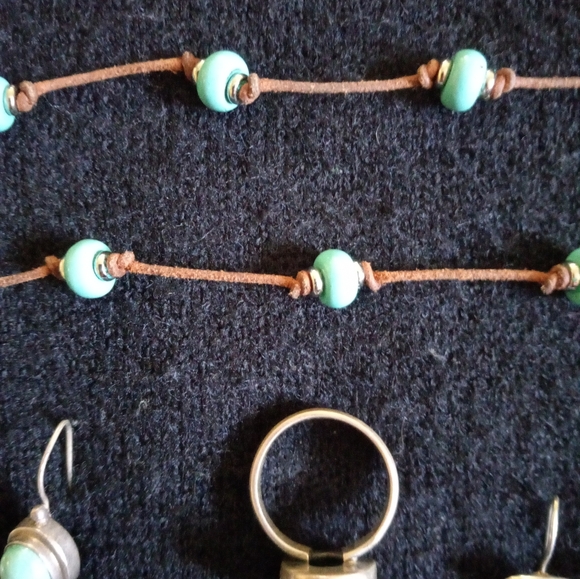 Costume turquoise jewelry - Picture 4 of 5